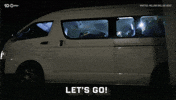 Lets Go Run GIF by Hunted Australia