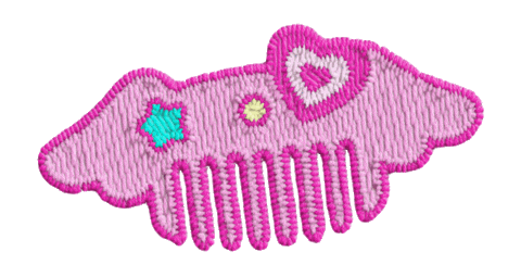 Pink Deco Sticker