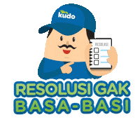 new year bang Sticker by Kudo Indonesia