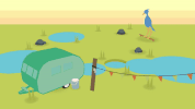 donut county indie GIF