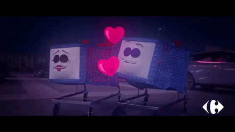 I Love You Chariot GIF by Carrefour Tunisie