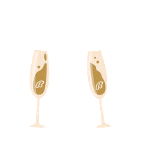 ballyscorporation drink cheers bar champagne Sticker