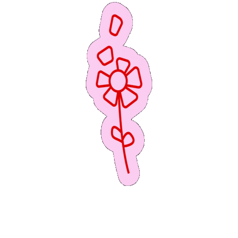 eskalationband giphygifmaker music illustration flower Sticker