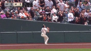 San Francisco Giants Wow GIF by MLB