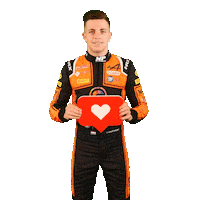 Racing Driver Sticker by Kas Haverkort