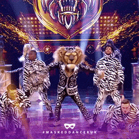 Big Cat Dancing GIF by The Masked Singer UK & The Masked Dancer UK