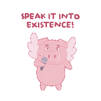 Release It Believe In Yourself Sticker by PositivelyPigasus