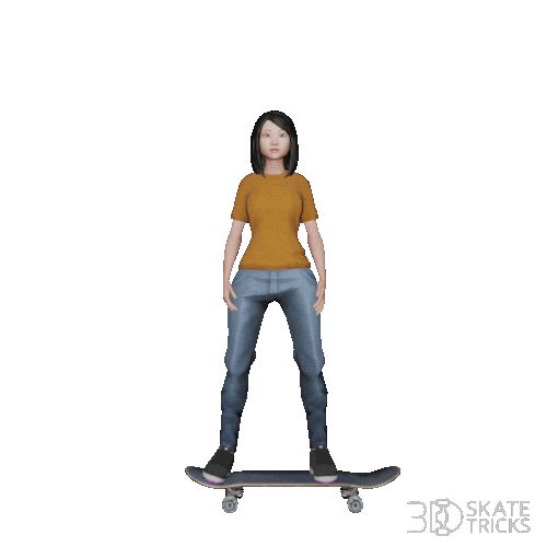 3dskatetricks skate skateboard skateboarding street Sticker