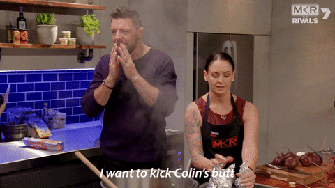 Beat Win GIF by My Kitchen Rules