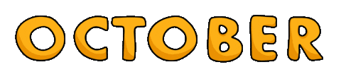 Halloween Text Sticker