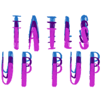 dog Sticker by Tails Up, Pup