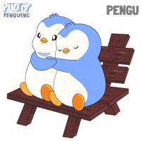 I Love You Hug GIF by Pudgy Penguins
