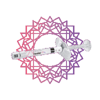 Crystal Healer Sticker by Koru Pharma