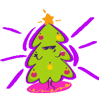 Happy Merry Christmas Sticker