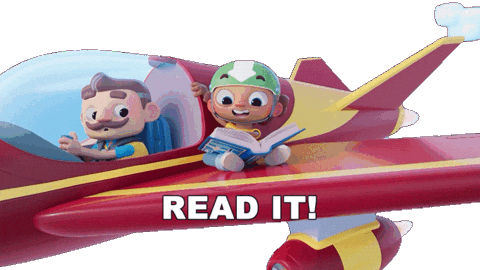 Read It Sticker by Mojo Swoptops