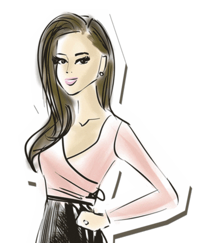 ChicSketch giphyupload girl fashion new post Sticker