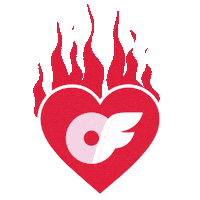 Valentines Day Fire Sticker by OnlyFans