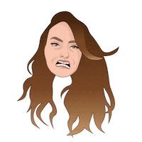 Angry Charlene Sticker
