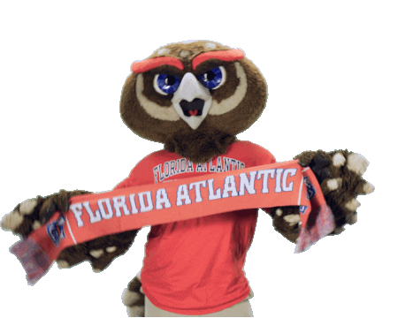 Fau Owls Sticker by Florida Atlantic University