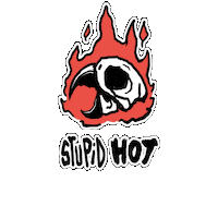 Carolina Reaper Hamburg Sticker by Papapeño Chili