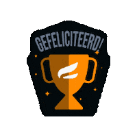 CSEtopsportacademie gefeliciteerd cse cse beker cse bokaal Sticker