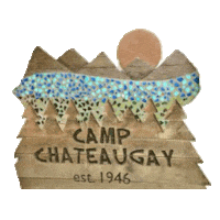 Summercamp Sticker by Camp Chateaugay