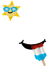 ice pop smile Sticker by Bomb Pop