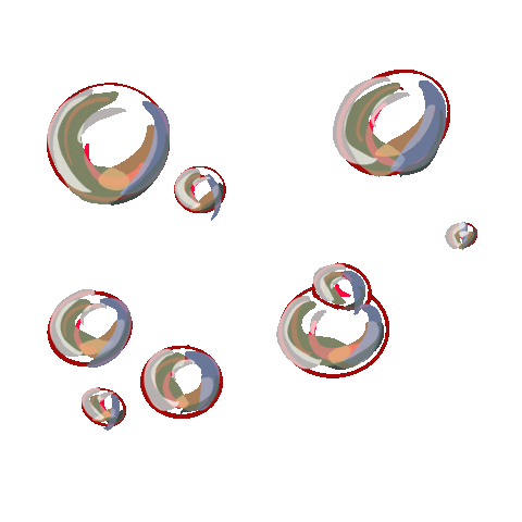 Rainbow Bubble Sticker