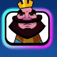 Clash Royale King GIF