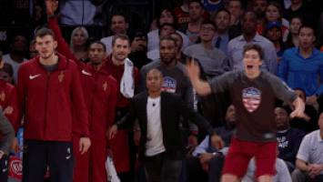 lebron james cavs GIF by NBA
