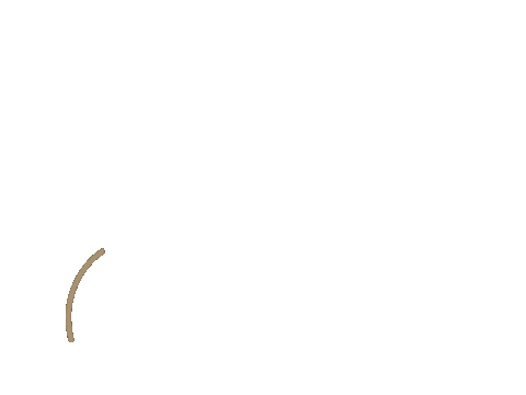 Arrow Beige Sticker