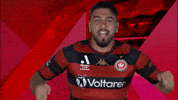 Western Sydney Wanderers Celebration GIF by wswanderersfc