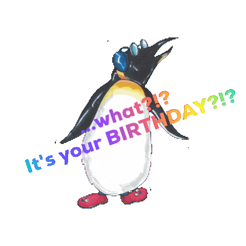 Happy Birthday What Sticker