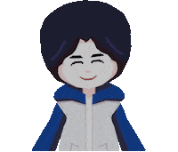 Happy Pixel Art Sticker