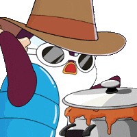 Penguin Cooking GIF by Pudgy Penguins