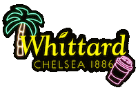 Neon Lights Logo Sticker by Whittard CZ