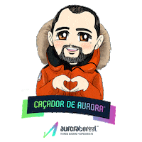 marcobrottooficial aurora aurora boreal marco brotto auroraboreal Sticker