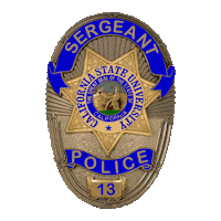 updpublicaffairs13!* Sticker by CSUFPD
