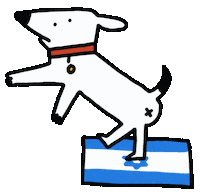Dog Flag Sticker