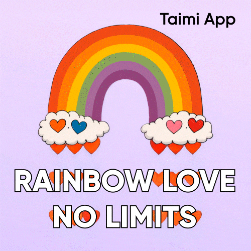 Rainbow Gay GIF by Taimi