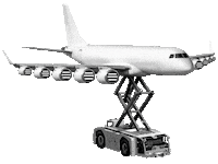 Airplane Aircraft Sticker by umlaut
