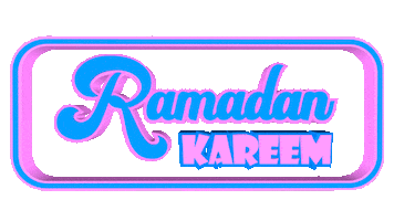 Ramadan Kareem Sticker by OpticalArtInc.