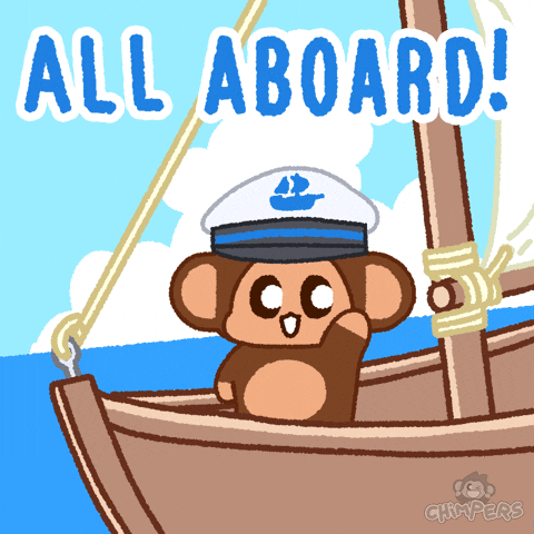 Join Us Lets Go GIF by Chimpers