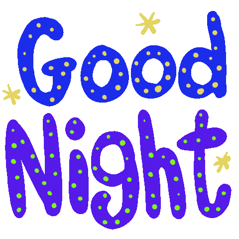 Good Night Buenas Noches Sticker by Jelene