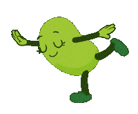Green Tea Chill Sticker by Cokelat SilverQueen