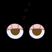 Sleepy Eyes GIF