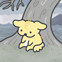 Alpha Wolf Pondering GIF