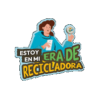GiraReciclajeEc ecuador aki reciclaje ambiente Sticker