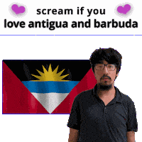 Antigua And Barbuda Ag Sticker