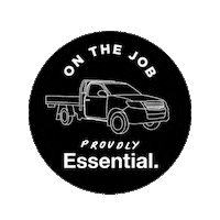 On The Job Work Sticker by Reece Plumbing